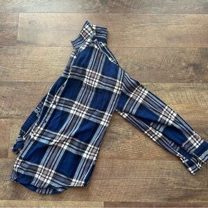 Attention Blue and Pink Button Down Shirt